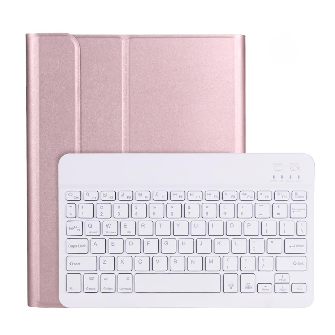 Detachable Bluetooth Keyboard Case For Ipad Pro 11 With Backlight & Pen Slot - Dark Blue