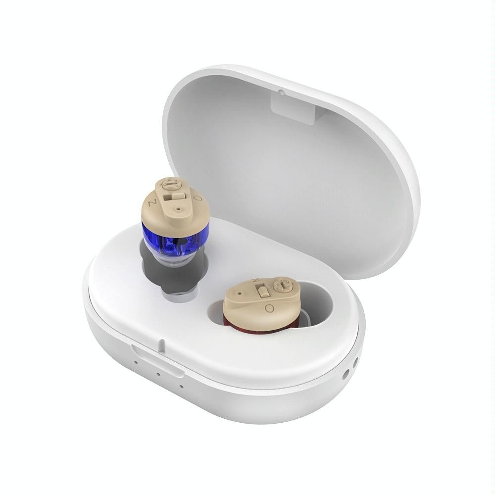 Portable Voice Amplifier For Seniors Black - White