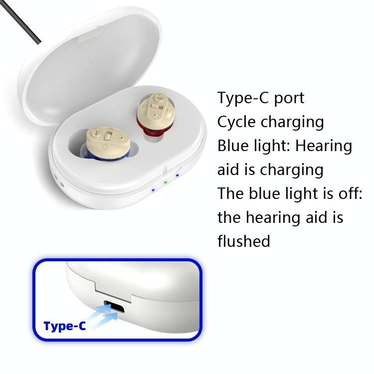 Portable Voice Amplifier For Seniors Black - White
