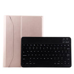 Bluetooth Keyboard & Leather Tablet Case For Ipad Pro 11 - Detachable Three - Gear Magnetic Sleep Function - Pink