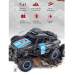6 - drive 2.4g Rc Off - road Car - Remote Control Vehicle - Green