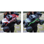 Off - road Climbing Car with 2.4ghz Remote Control and Double Motors - Green