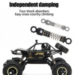 Off - road Climbing Car with 2.4ghz Remote Control and Double Motors - Green
