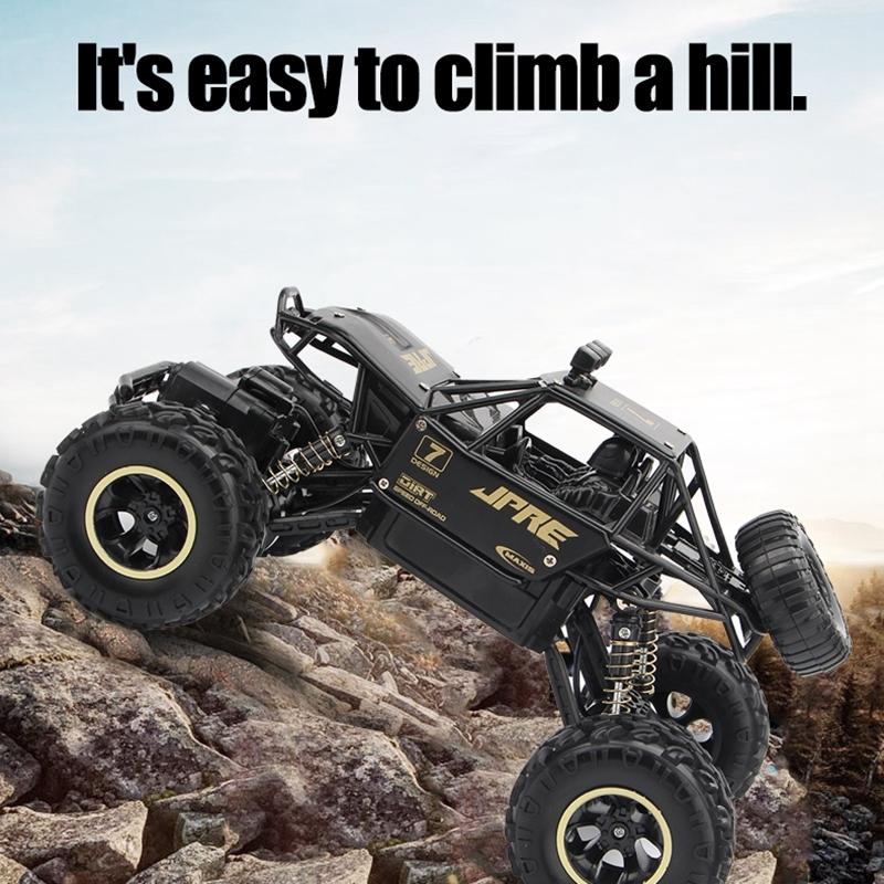 Off - road Climbing Car with 2.4ghz Remote Control and Double Motors - Green