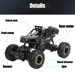 Off - road Climbing Car with 2.4ghz Remote Control and Double Motors - Green