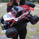 Off - road Climbing Car with 2.4ghz Remote Control and Double Motors - Green