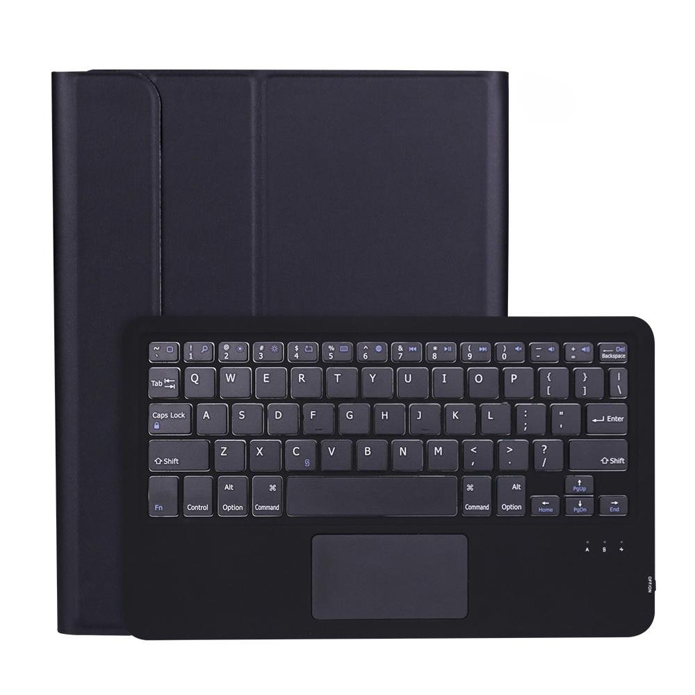 Detachable Bluetooth Keyboard Tablet Case For Ipad Pro 11 With Touchpad & Pen Slot - Rose Gold