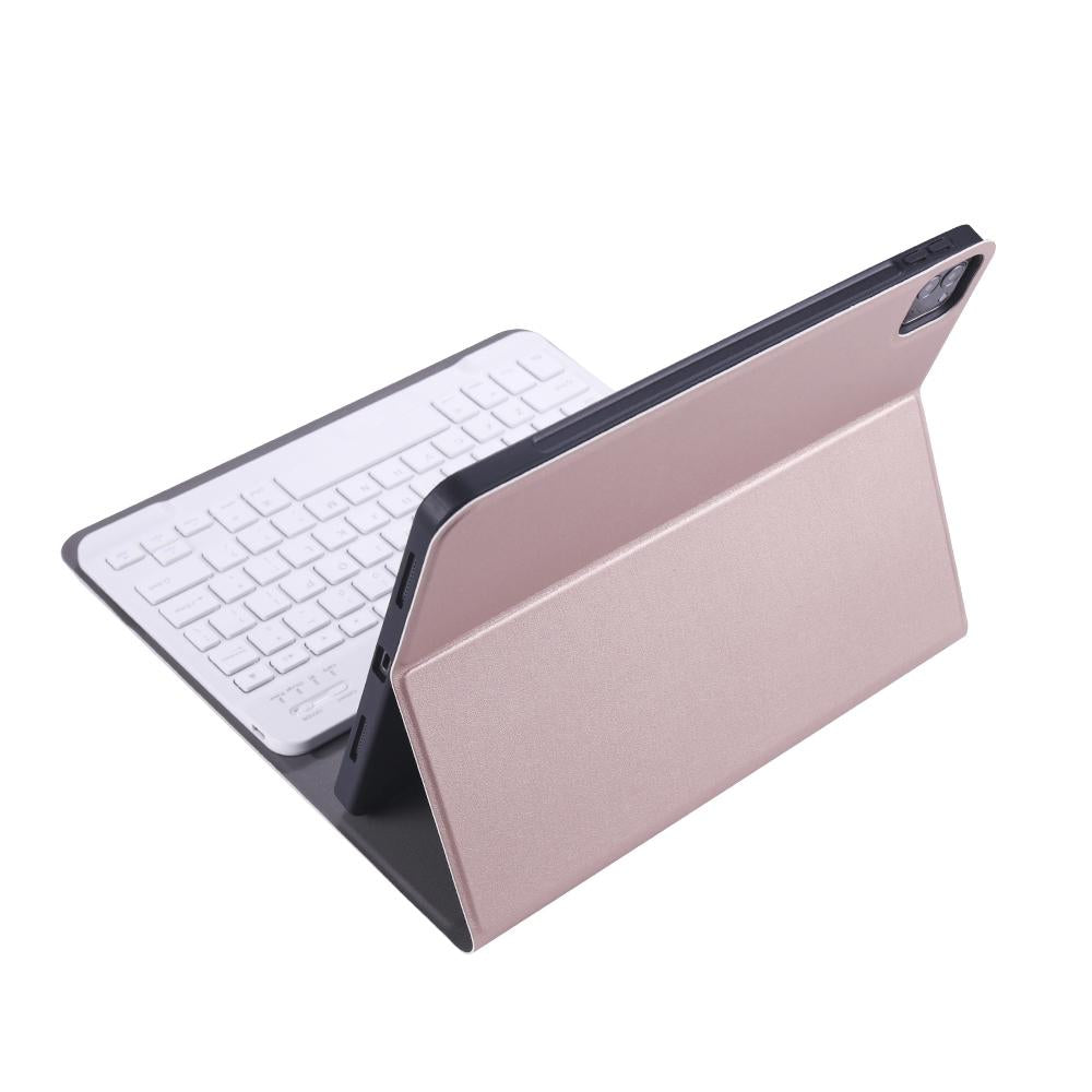 Detachable Bluetooth Keyboard Tablet Case For Ipad Pro 11 With Pen Slot & Holder - Ultra - Thin 2020 - Rose Gold