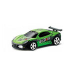 Mini Rc Car with Remote Control - Coke can Design - Black + Orange