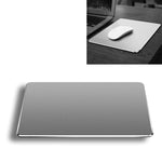 Double Sided Non Slip Aluminum Mouse Pad M Size - Grey