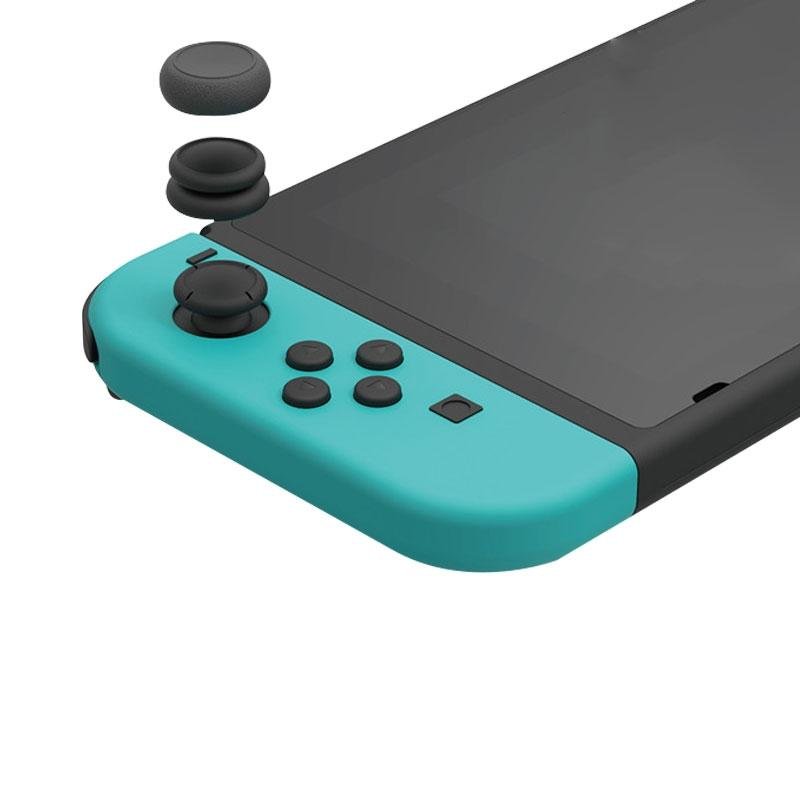 Ps4 Gamepad Rocker Cap Button Cover for Ns Pro - Green + Red