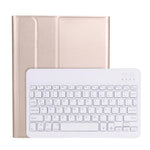 Detachable Bluetooth Keyboard Case For Ipad Pro 11 With Backlight & Pen Slot - Gold
