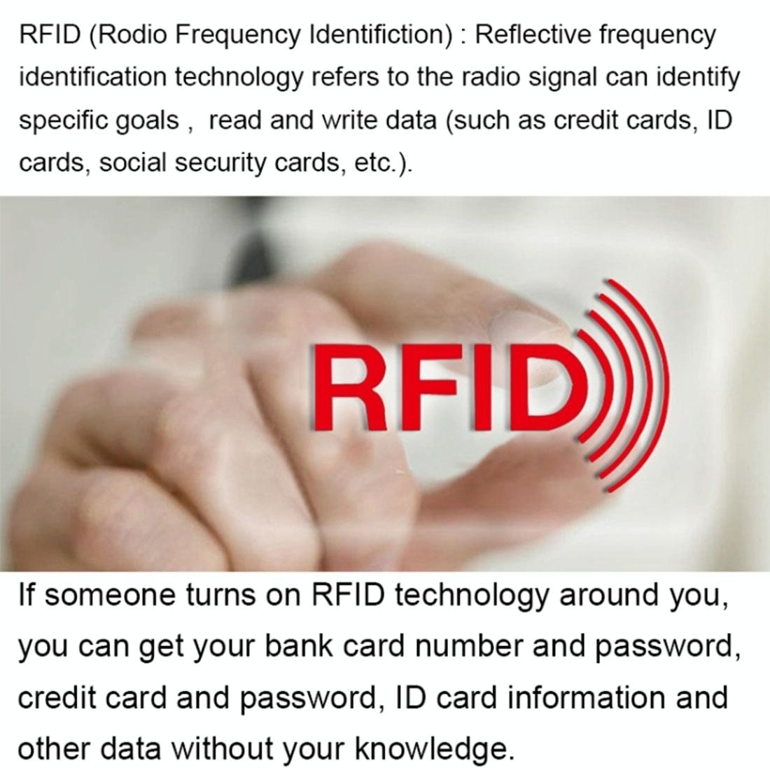 100 - pack Aluminum Foil Rfid Blocking Credit Card Case - Gold