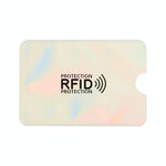 100 - pack Aluminum Foil Rfid Blocking Credit Card Case - Gold