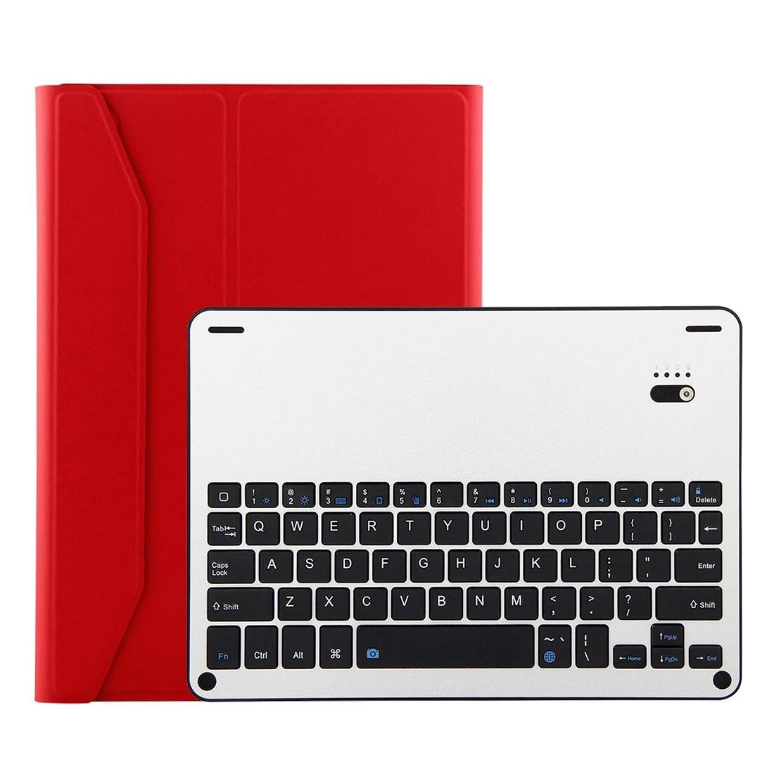 Bluetooth Keyboard & Leather Tablet Case For Ipad Air / Pro 9.7 - Detachable Water Repellent Magnetic 3 - Gear Angle - Gold