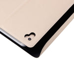 Bluetooth Keyboard & Leather Tablet Case For Ipad Air / Pro 9.7 - Three - Gear Angle Adjustment Magnetic Sleep Function - Abs Brushed Texture - Gold