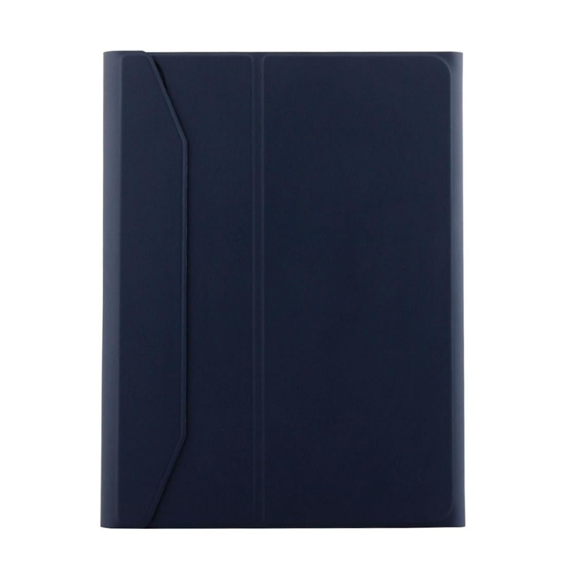 Bluetooth Keyboard & Leather Tablet Case For Ipad Pro 11 2018 - Detachable Aluminum Three - Gear Magnetic Sleep Function - Blue