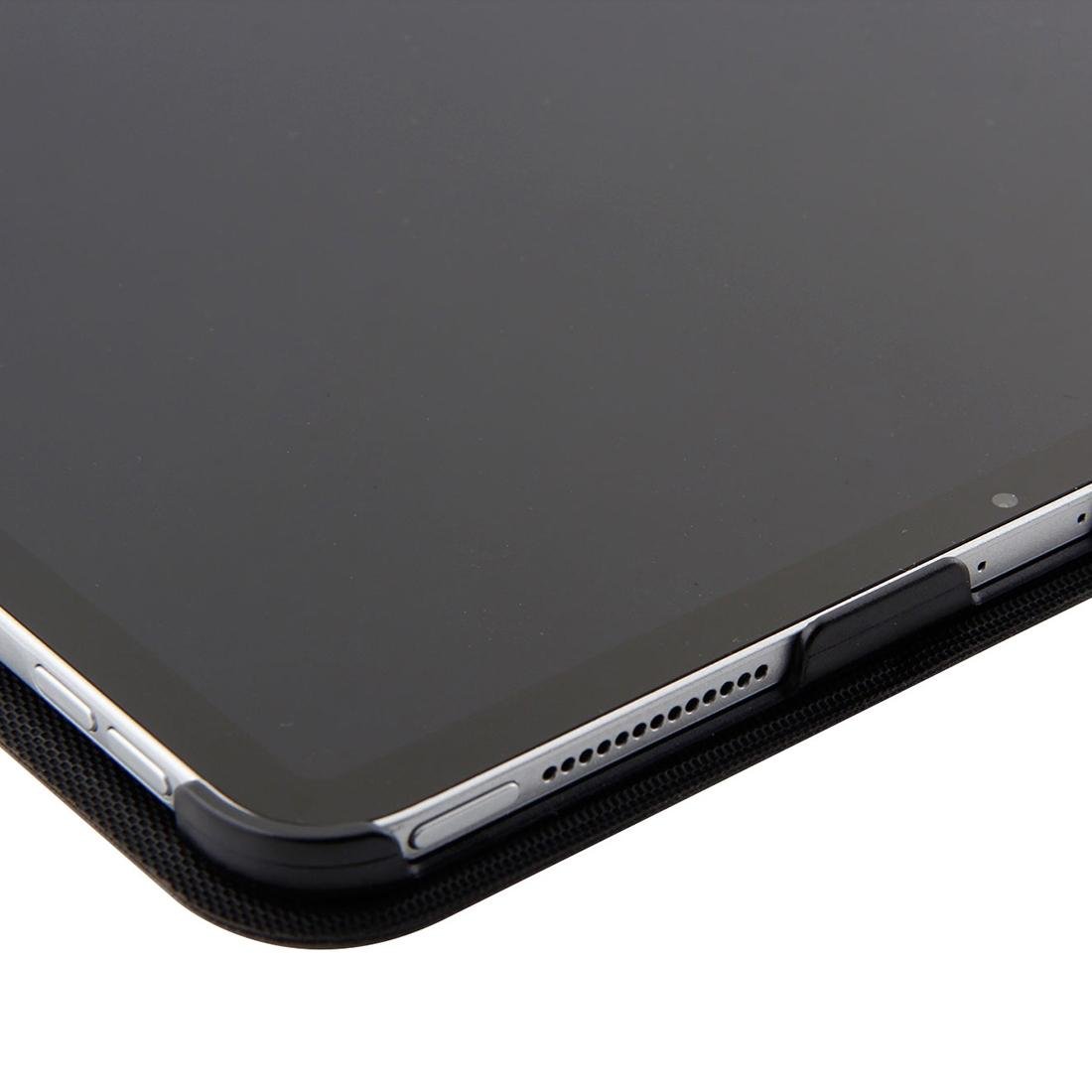 Bluetooth Keyboard & Leather Tablet Case For Ipad Pro 11 2018 - Detachable Aluminum Three - Gear Magnetic Sleep Function - Blue