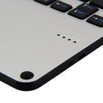 Bluetooth Keyboard & Tablet Case For Ipad Air / Pro 9.7 - Detachable Aluminum Alloy Imitation Cloth Sleep / Water Repellent - Blue