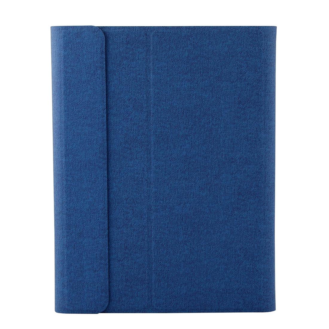 Bluetooth Keyboard & Tablet Case For Ipad Air / Pro 9.7 - Detachable Aluminum Alloy Imitation Cloth Sleep / Water Repellent - Blue