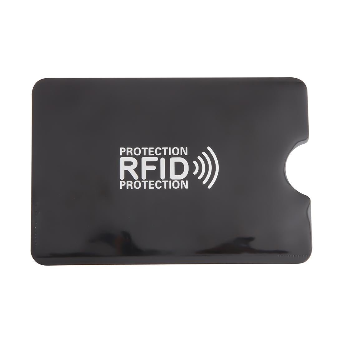 100 - piece Rfid Blocking Card Holder - 9x6.3cm Aluminum Foil - Red