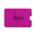 100 - piece Rfid Blocking Card Holder - 9x6.3cm Aluminum Foil - Red