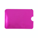 100 - piece Rfid Blocking Card Holder - 9x6.3cm Aluminum Foil - Red