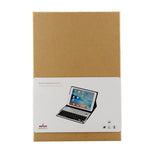 Bluetooth Keyboard & Leather Tablet Case For Ipad Air / Pro 9.7 - Detachable Water Repellent Magnetic 3 - Gear Angle - Red