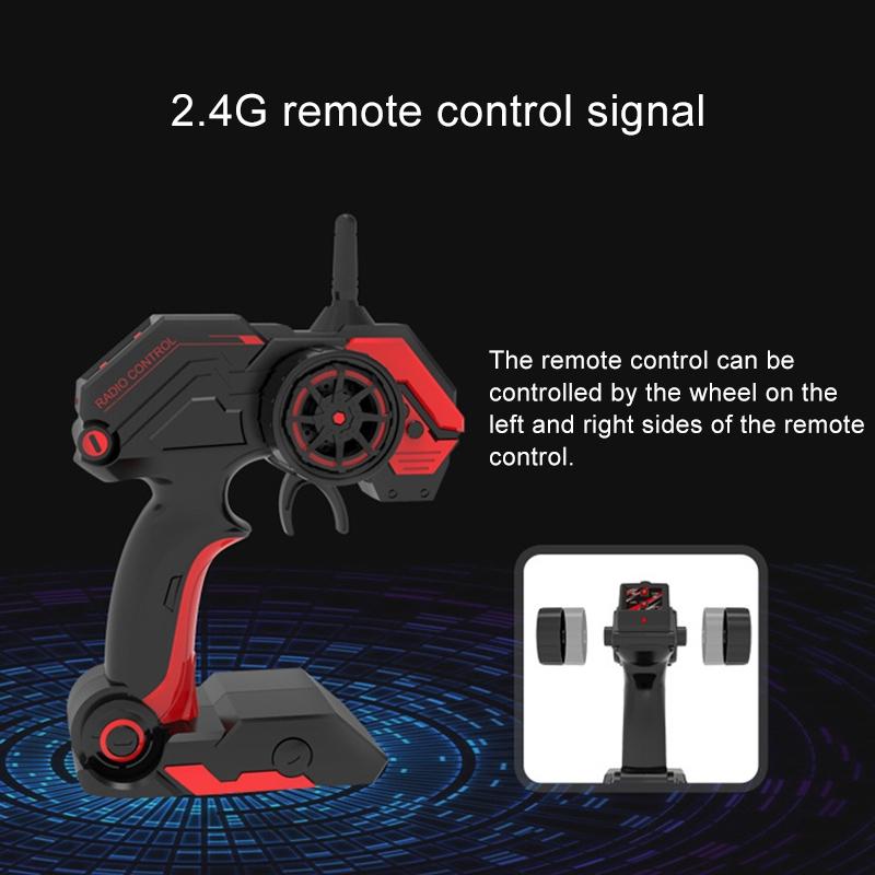1 16 Wireless r / c Drift Car - 2.4g Remote Control Off - road 4wd Red