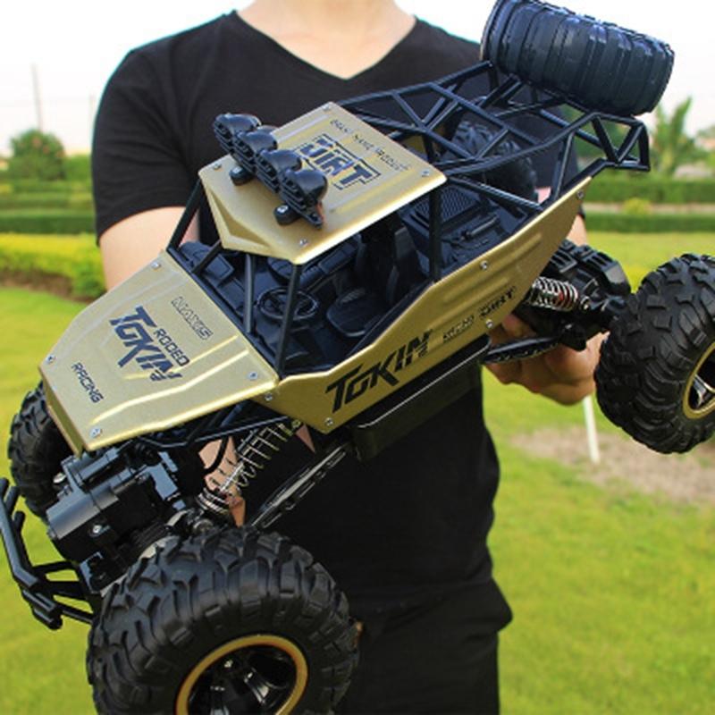 Off - road Climbing Car with 2.4ghz Remote Control and Double Motors - Silver