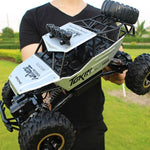 Off - road Climbing Car with 2.4ghz Remote Control and Double Motors - Silver