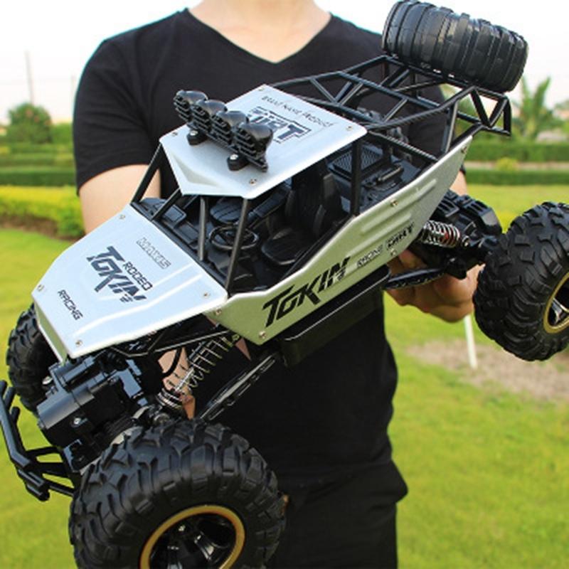 Off - road Climbing Car with 2.4ghz Remote Control and Double Motors - Silver
