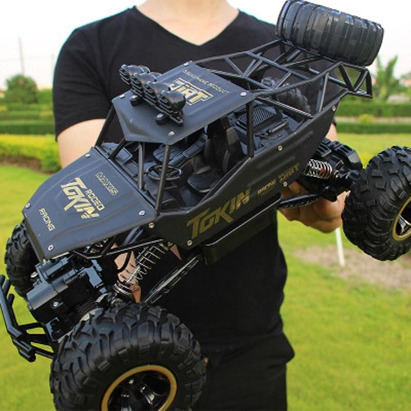 Off - road Climbing Car with 2.4ghz Remote Control and Double Motors - Silver