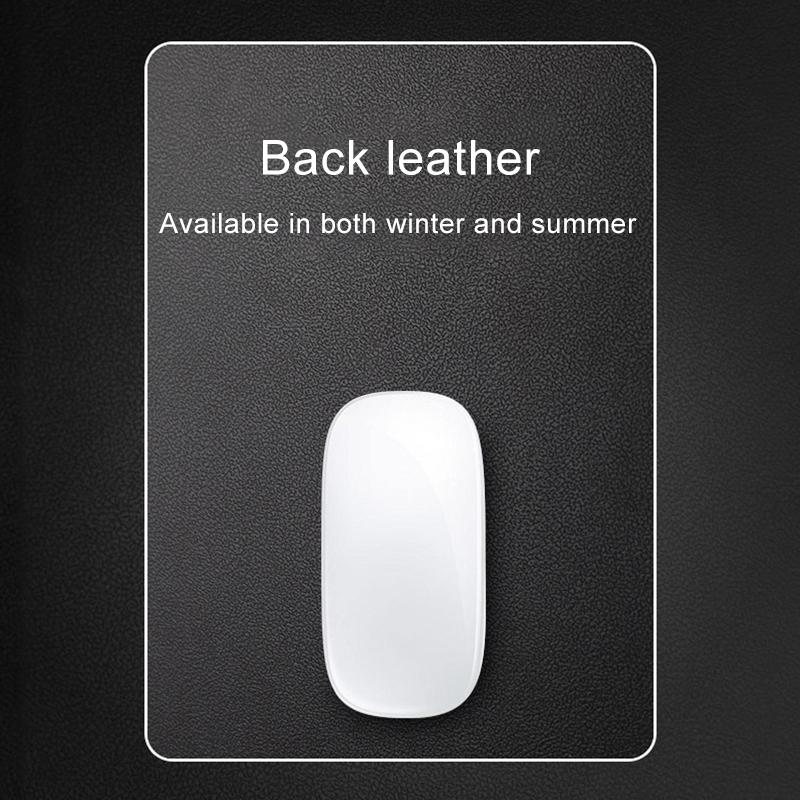 Double Sided Non Slip Aluminum Mouse Pad Mini Size Silver