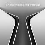 Double Sided Non Slip Aluminum Mouse Pad Mini Size Silver