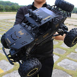 Off - road Climbing Car with 2.4ghz Remote Control and Double Motors - Silver