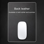 Double Sided Non Slip Aluminum Mouse Pad M Size - Silver