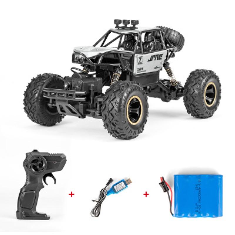 Bigfoot Rc Off - road Vehicle for Kids - 1:16 Scale - Silver