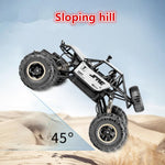 Bigfoot Rc Off - road Vehicle for Kids - 1:16 Scale - Silver