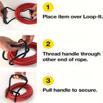 24 - Inch Heavy - Duty Storage Strap with Handle – Cord, Hose & Cable Organiser