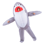 Shark Fancy Dress Fan Inflatable Costume Suit