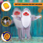 Shark Fancy Dress Fan Inflatable Costume Suit