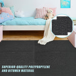5m2 Box of Premium Carpet Tiles Commercial Domestic Office Heavy Use Flooring Charcoal