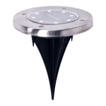 12x Solar Powered LED Buried Inground Recessed Light Garden Outdoor Deck Path