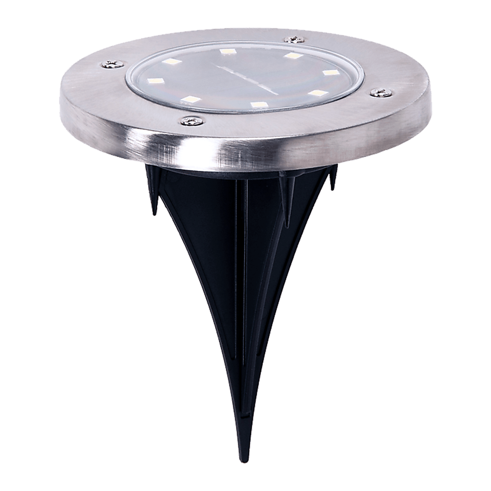 12x Solar Powered LED Buried Inground Recessed Light Garden Outdoor Deck Path