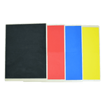 Martial Arts Supply Rebreakable Board Taekwondo, MMA, Karate - Set: Yellow, Blue, Red & Black