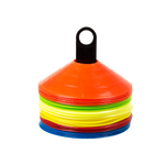 60 Pack Sports Training Discs Markers Cones Soccer AFL Exercise Personal Fitness