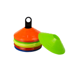 60 Pack Sports Training Discs Markers Cones Soccer AFL Exercise Personal Fitness