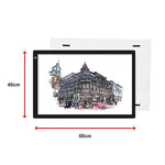 A2 LED Light Box Tracing Board Art Design Stencil Tattoo Copy Drawing Pad