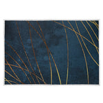 200x300cm Large Floor Teal Blue Rug – Modern Area Carpet for Bedroom, Living Room, Lounge or Home Décor Mat
